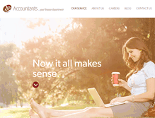 Tablet Screenshot of 2eaccountants.co.uk